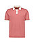 Polo-Shirt MMGFrancesco, Strick, rosenholz strukturiert - rosenholz