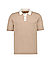 Polo-Shirt MMGFrancesco, Strick, beige strukturiert - beige