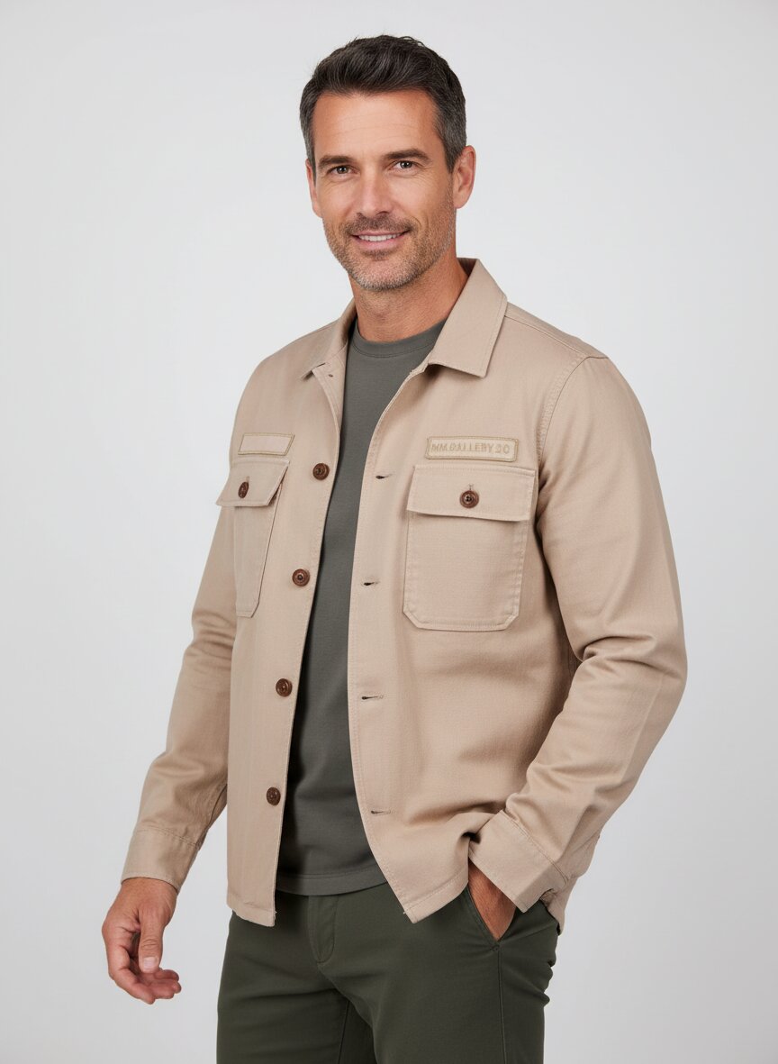 MOS MOSH Gallery. Overshirt 510120/677