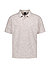 Polo-Shirt Flower, Frottee, greige - greige