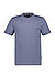 T-Shirt Thompson, Baumwolle, grau-blau - blau-grau