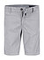 Shorts Strasbourg, Regular Fit, Baumwoll-Stretch, grau - grau