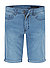 Jeansshorts Sisteron, Regular Fit, Baumwoll-Stretch, blau - blau