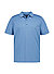Polo-Shirt, Jersey, blau - blau