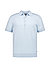 Polo-Shirt, Strick, hellblau - hellblau