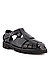 Sandalen Breez, Leder, schwarz - schwarz