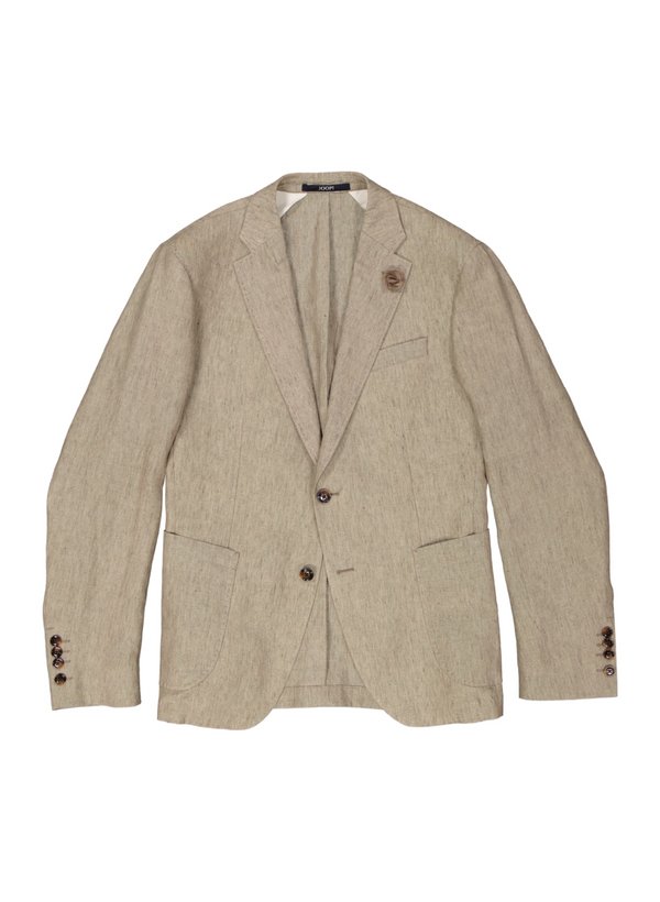 JOOP! Herren Sakko braun Leinen Slim Fit