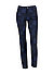 Flower Jersey, Jana, Regular Fit, dunkelblau gemustert - dunkelblau