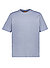 T-Shirt Darren, Bio-Baumwolle, blaugrau - grau