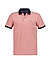 Polo-Shirt, Baumwoll-Piqué, hellorange meliert - hellorange