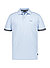 Polo-Shirt, Stretch-Piqué, hellblau - hellblau