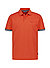 Polo-Shirt, Stretch-Piqué, orange - orange