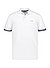 Polo-Shirt, Stetch-Piqué, weiß - weiß