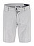 Shorts Strasbourg, Regular Fit, Leinen-Baumwolle, grau - grau