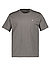 T-Shirt, Regular Fit, Bio Baumwolle, graugrün - graugrün