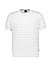 T-Shirt Nalon, Strick, weiß-beige gestreift - weiß