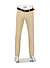 Leinen Twill, Pipe, Regular Fit, Leinen-Mix, beige - beige