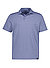 Polo-Shirt, Regular Fit, Jersey, blau - blau