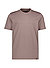 T-Shirt, Supima Baumwolle-Elasthan, braun - braun