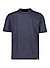 T-Shirt, Regular, Leinen-Stretch, navy - navy