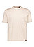 T-Shirt, Regular, Leinen-Stretch, sand - sand