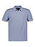 Polo-Shirt, Regular, Strick, blau - blau