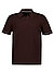 Polo-Shirt, Regular, Strick, dunkelbraun - dunkelbraun