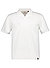 Polo-Shirt, Regular, Leinen-Stretch, weiß - weiß