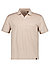 Polo-Shirt, Regular, Leinen-Strtch, sand - sand