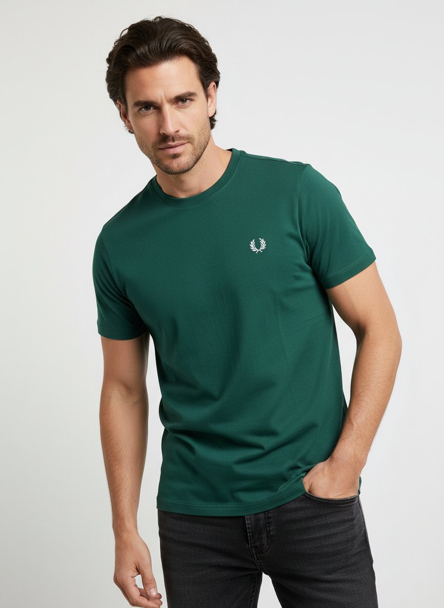 T-Shirt, Baumwolle, sport green