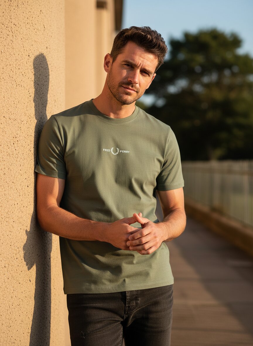 Fred Perry T-Shirt M4580/90B Image 1