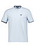 T-Shirt mit Brusttasche, Waffel-Piqué, hellblau - hellblau