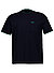 T-Shirt mit Brusttasche, Waffel-Piqué, dunkelblau - navy