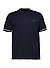 T-Shirt, Baumwolle, navy - navy