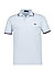 Polo-Shirt, Baumwoll-Piqué, hellblau - hellblau-anthrazit