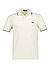 Polo-Shirt, Baumwoll-Piqué, vanille - vanille-navy-silberblau