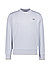 Sweatshirt, Baumwolle, hellblau - hellblau-dunkelgrün