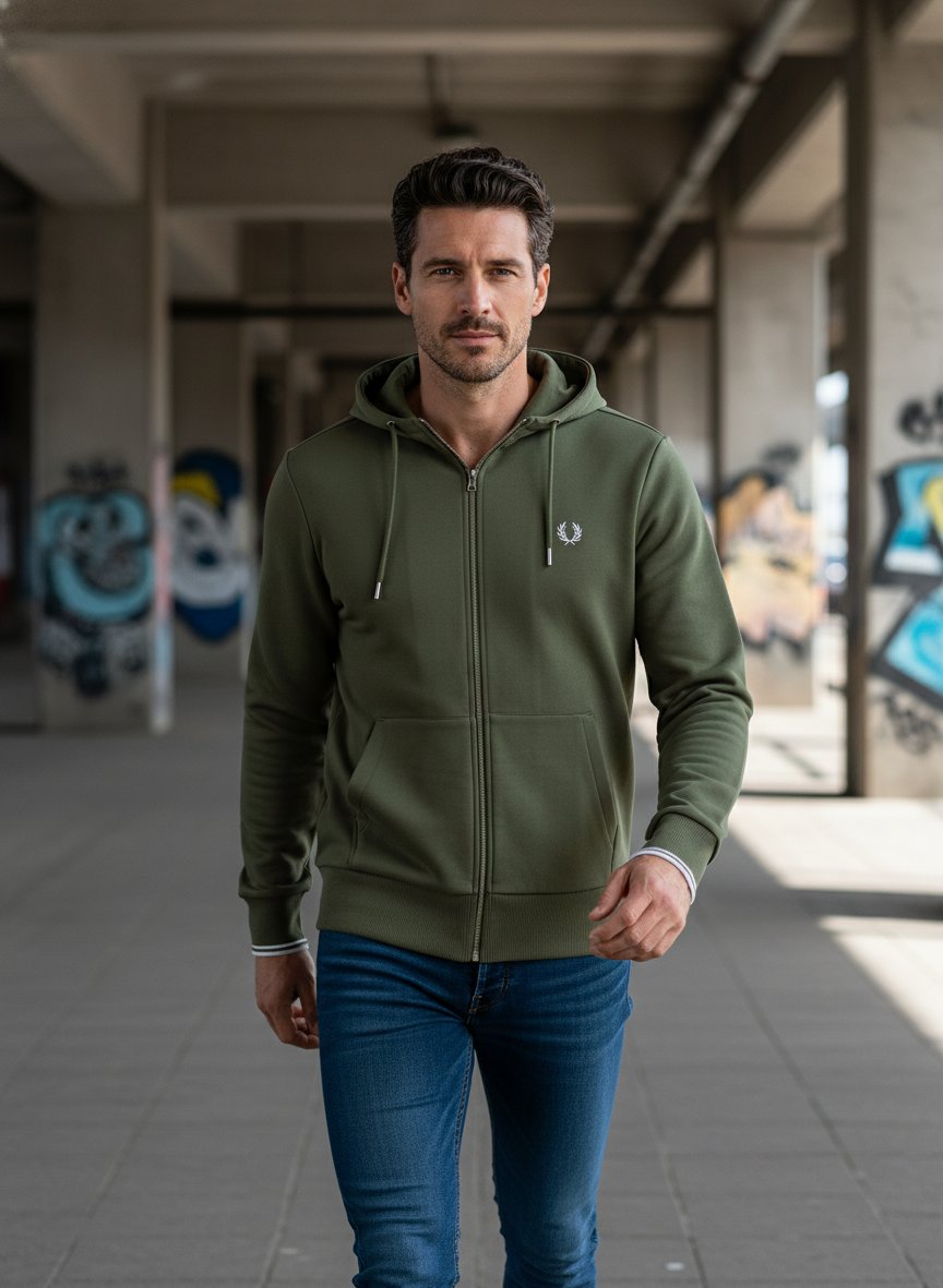 Fred Perry Sweatjacke J7536/87B Image 1
