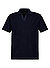 Polo-Shirt, Baumwoll-Frottee, blau - navy