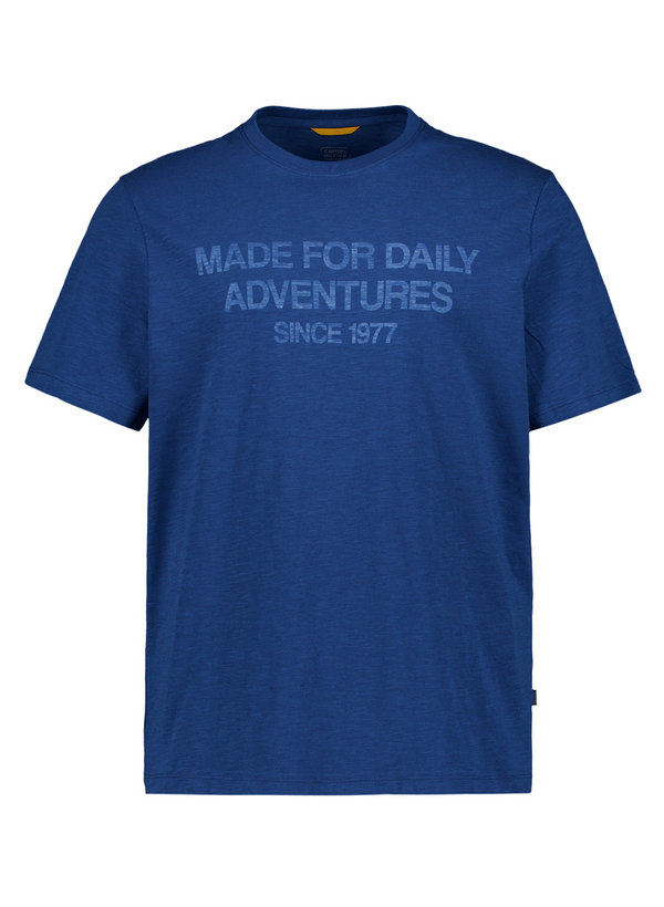 camel active Herren T-Shirt blau