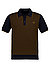 Polo-Shirt, Baumwoll-Strick, marine - marine