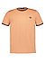 T-Shirt, Baumwolle, orange - orange-navy