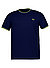T-Shirt, Baumwolle, navy - navy-gelb-hellblau