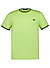 T-Shirt, Baumwolle, gelbgrün - gelbgrün-schwarz