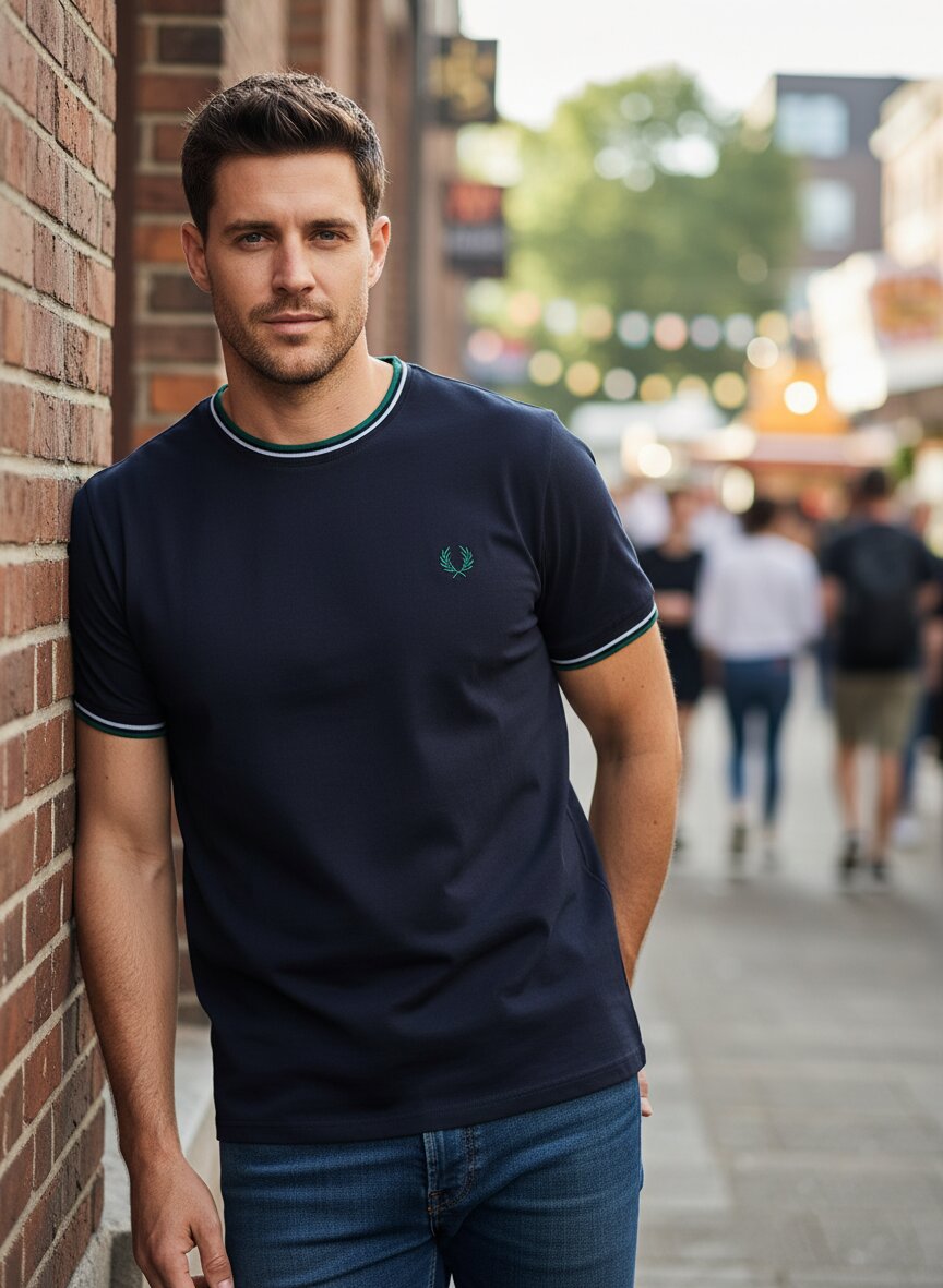 Fred Perry T-Shirt M1588V/85B Image 2