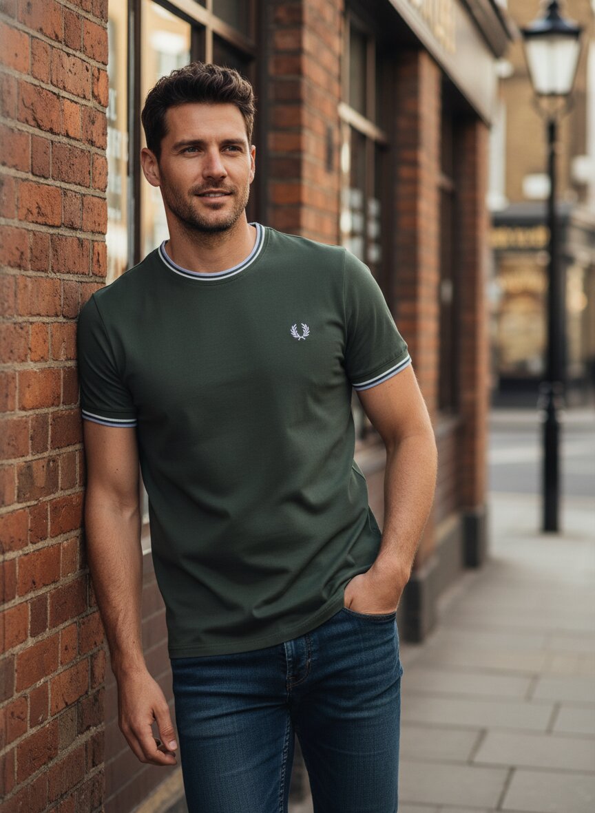 Fred Perry T-Shirt M1588V/87B Image 1