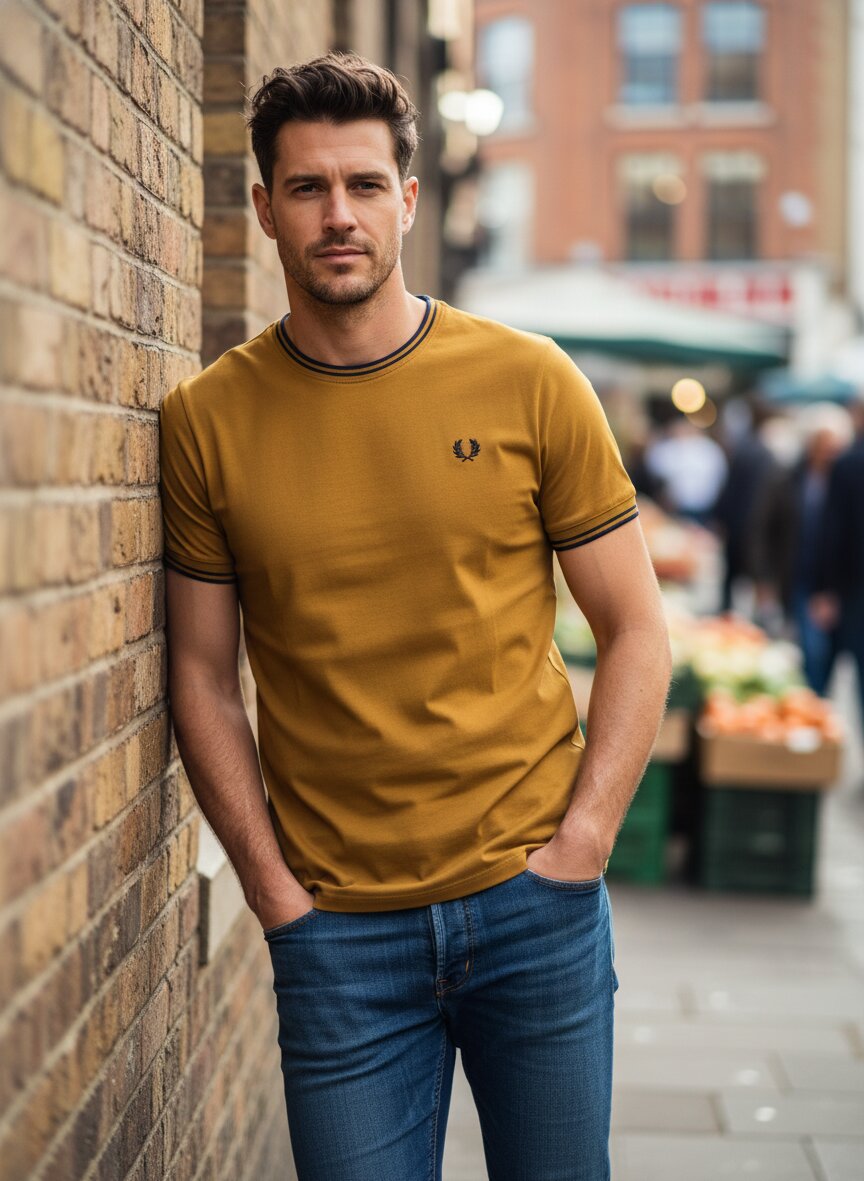 Fred Perry T-Shirt M1588V/88B Image 1