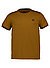 T-Shirt, Baumwolle, braun - braun-marine