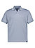 Polo-Shirt, Regular, Baumwoll-Piqué, hellblau - hellblau