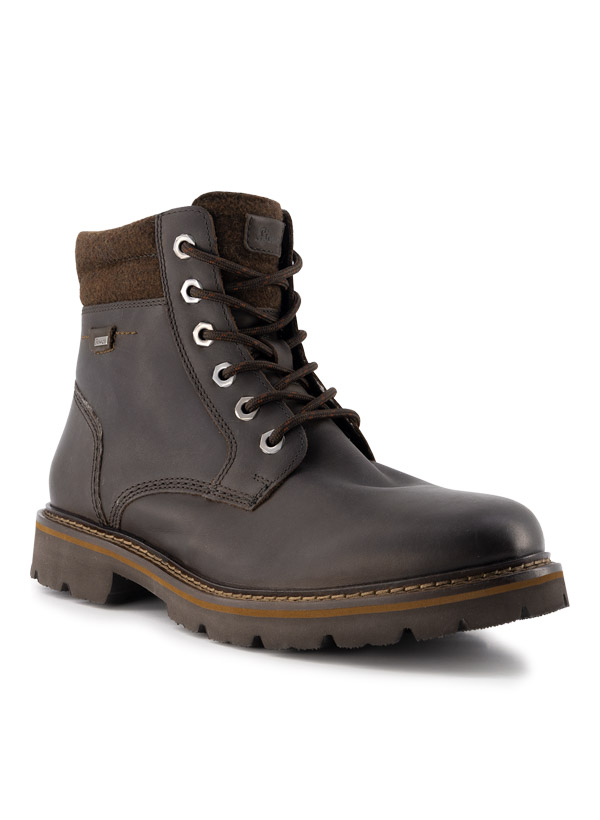 Schnürboots Adalrik-H, Leder Lammfell gefüttert, Extraweit, afrika